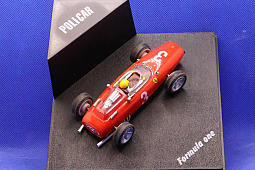 Slotcars66 Ferrari 156 F1-63 1/32nd scale Policar slot car #3 red  